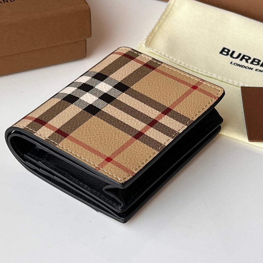 Кардхолдер Burberry з натуральної шкіри — фото 4