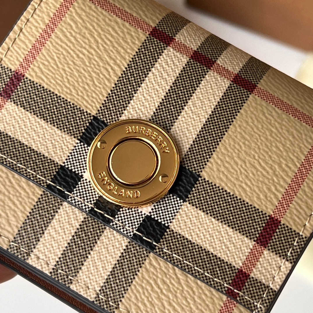 Кардхолдер Burberry з натуральної шкіри — фото 3