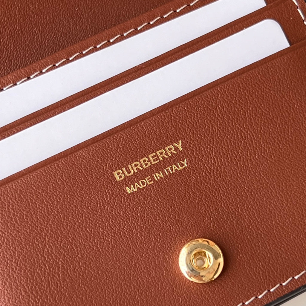 Кардхолдер Burberry з натуральної шкіри — фото 6