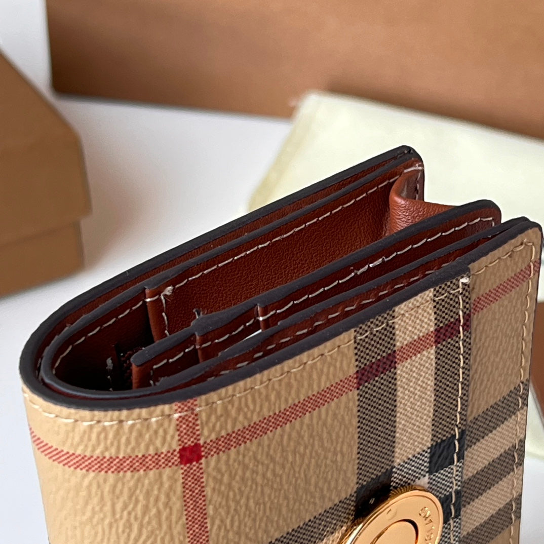 Кардхолдер Burberry з натуральної шкіри — фото 4