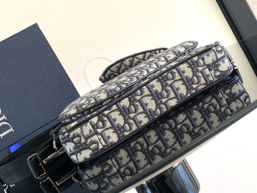 Сумка-трансформер Dior Saddle з натуральної шкіри — фото 4