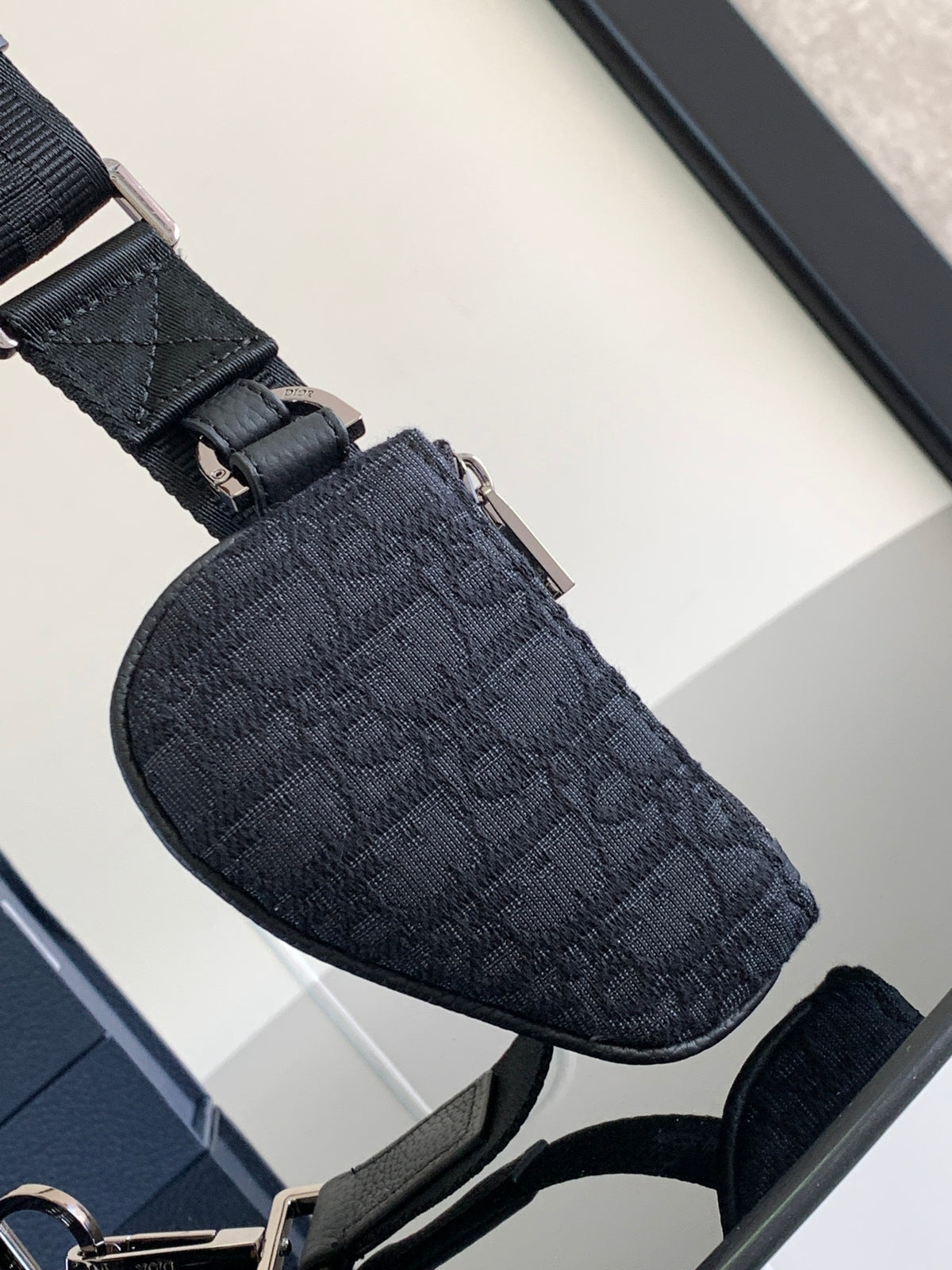 Сумка-трансформер Dior Saddle з натуральної шкіри — фото 7
