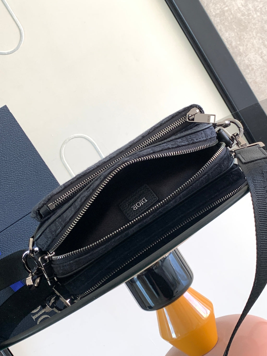 Сумка-трансформер Dior Saddle з натуральної шкіри — фото 8