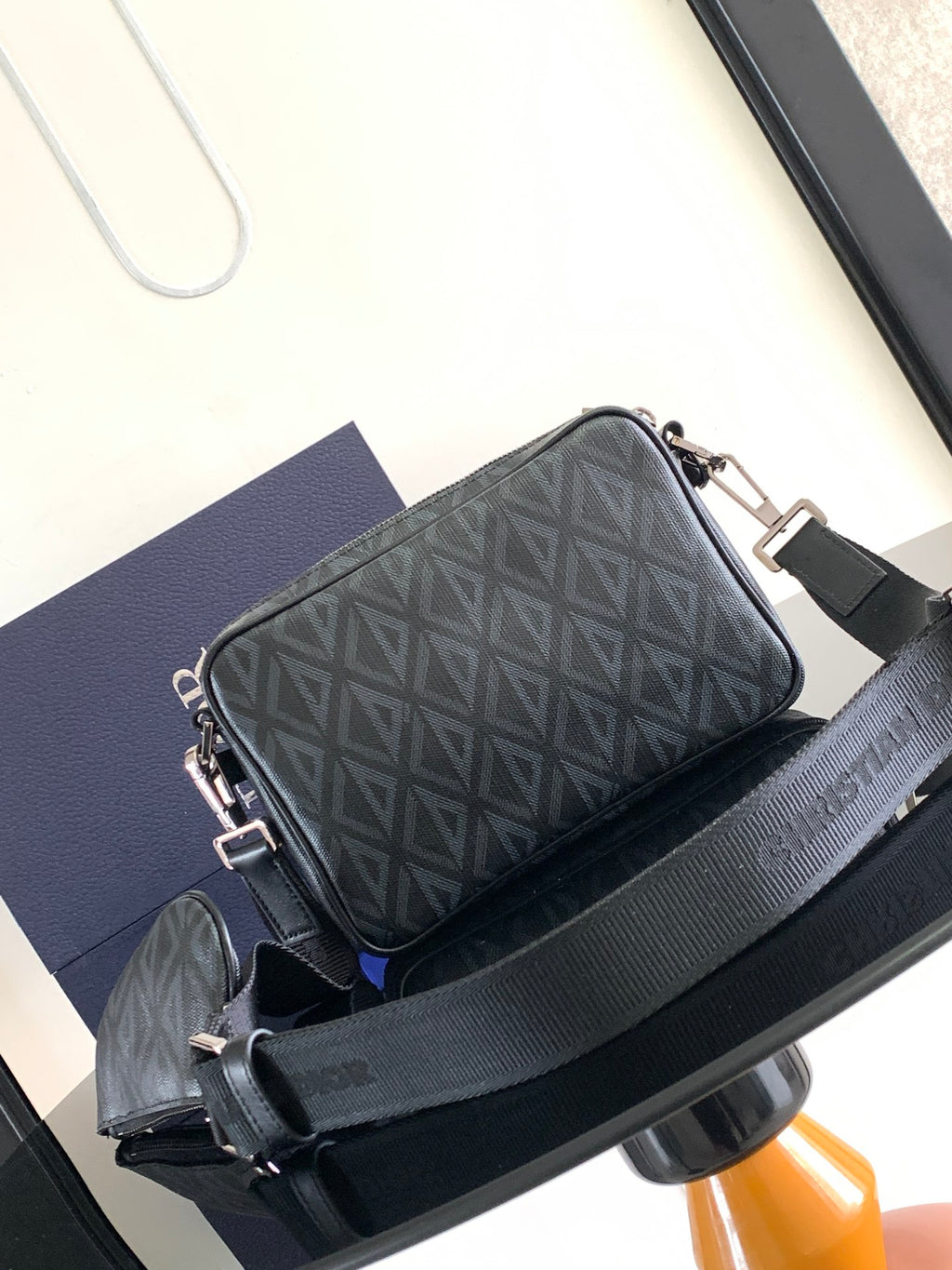 Сумка-трансформер Dior Saddle з натуральної шкіри — фото 3