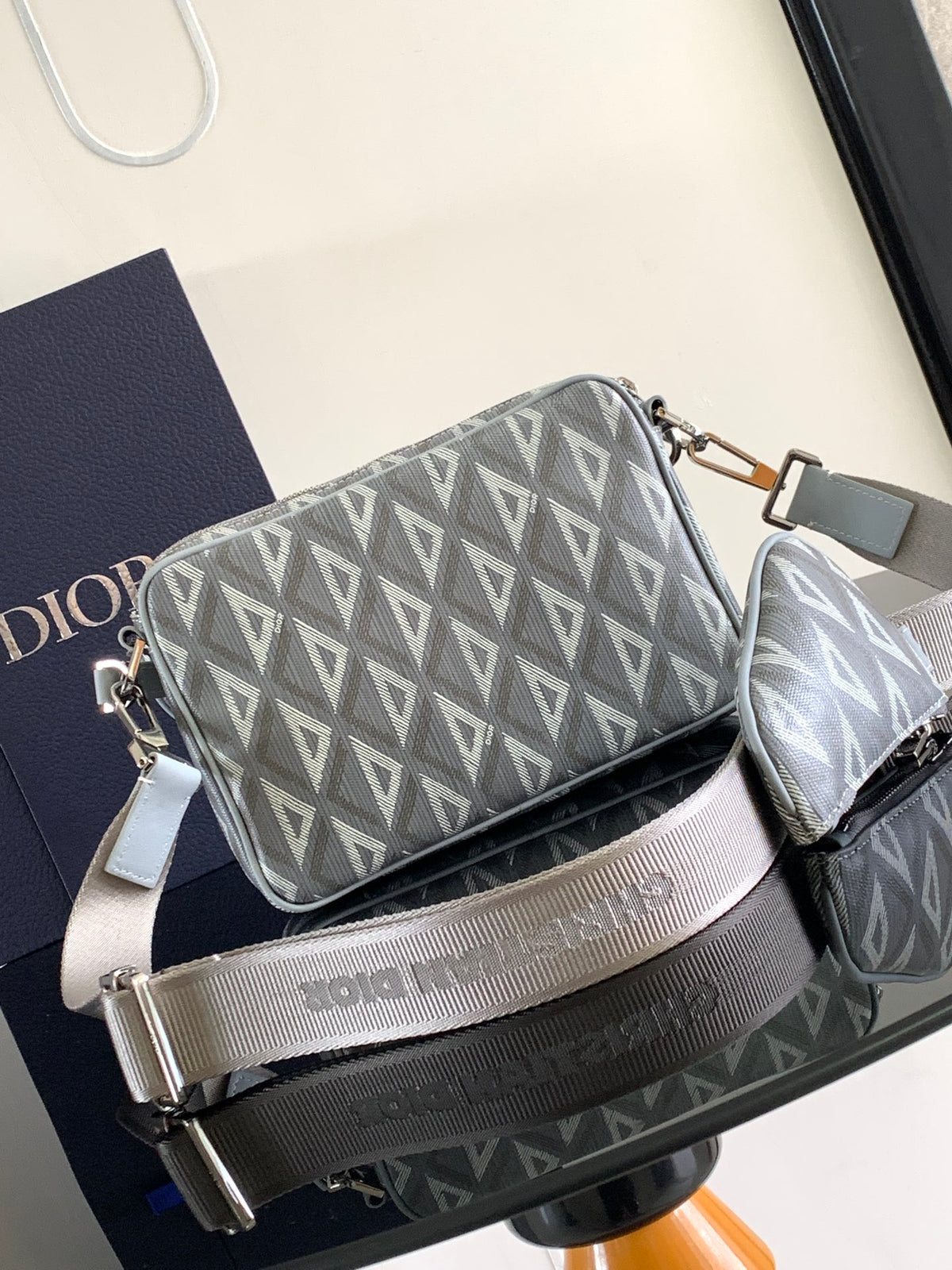 Сумка-трансформер Dior Saddle з натуральної шкіри — фото 3