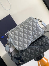 Сумка-трансформер Dior Saddle з натуральної шкіри