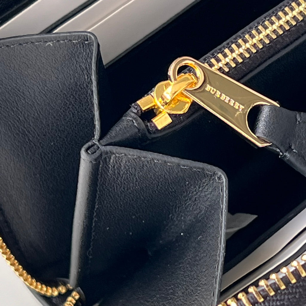 Гаманець Burberry з текстилю й натуральної шкіри — фото 7