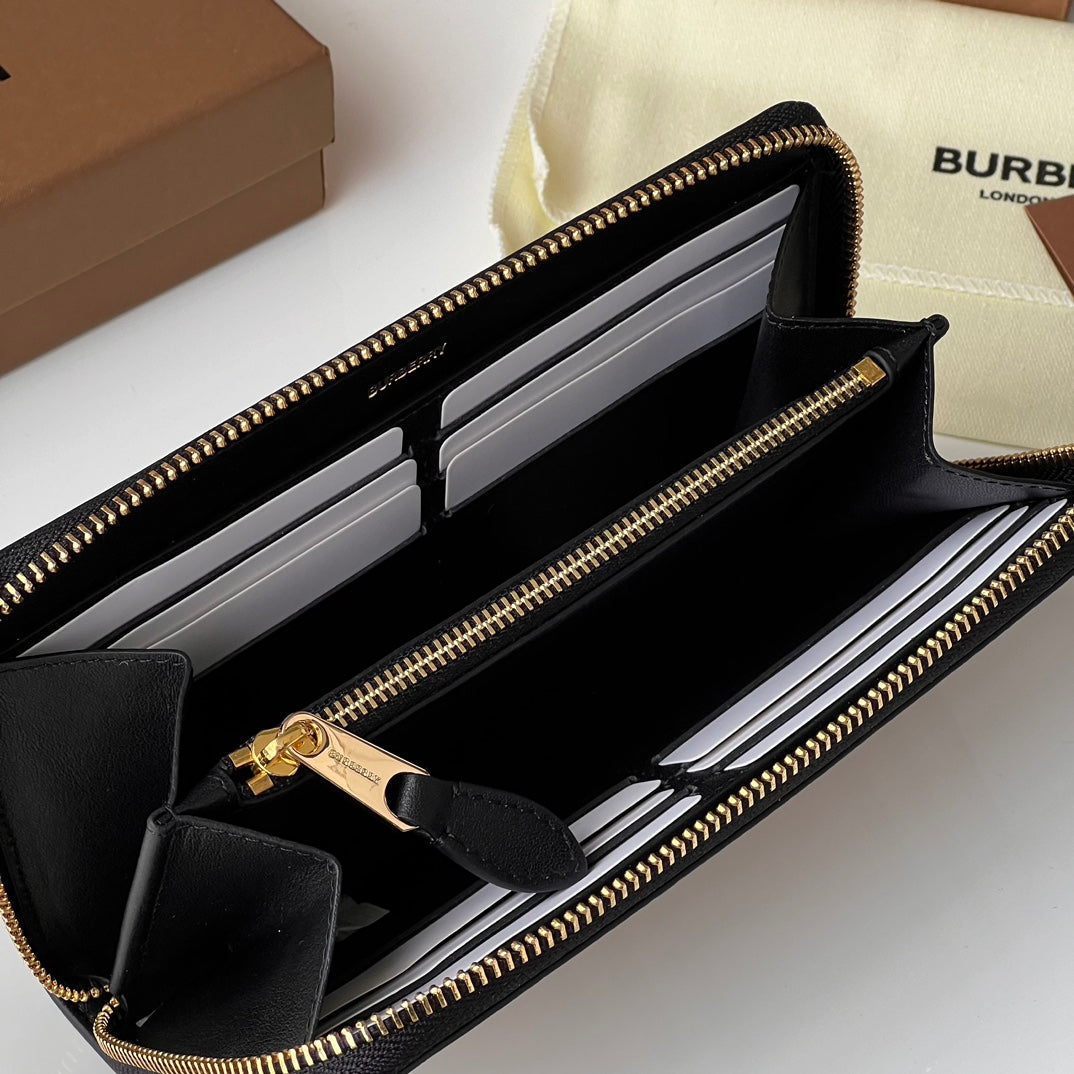 Гаманець Burberry з текстилю й натуральної шкіри — фото 6