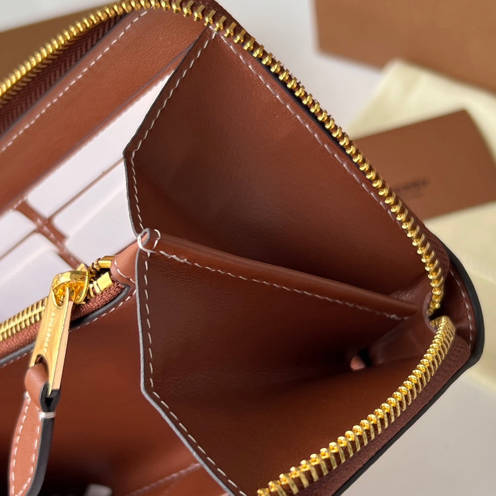 Гаманець Burberry з текстилю й натуральної шкіри — фото 6