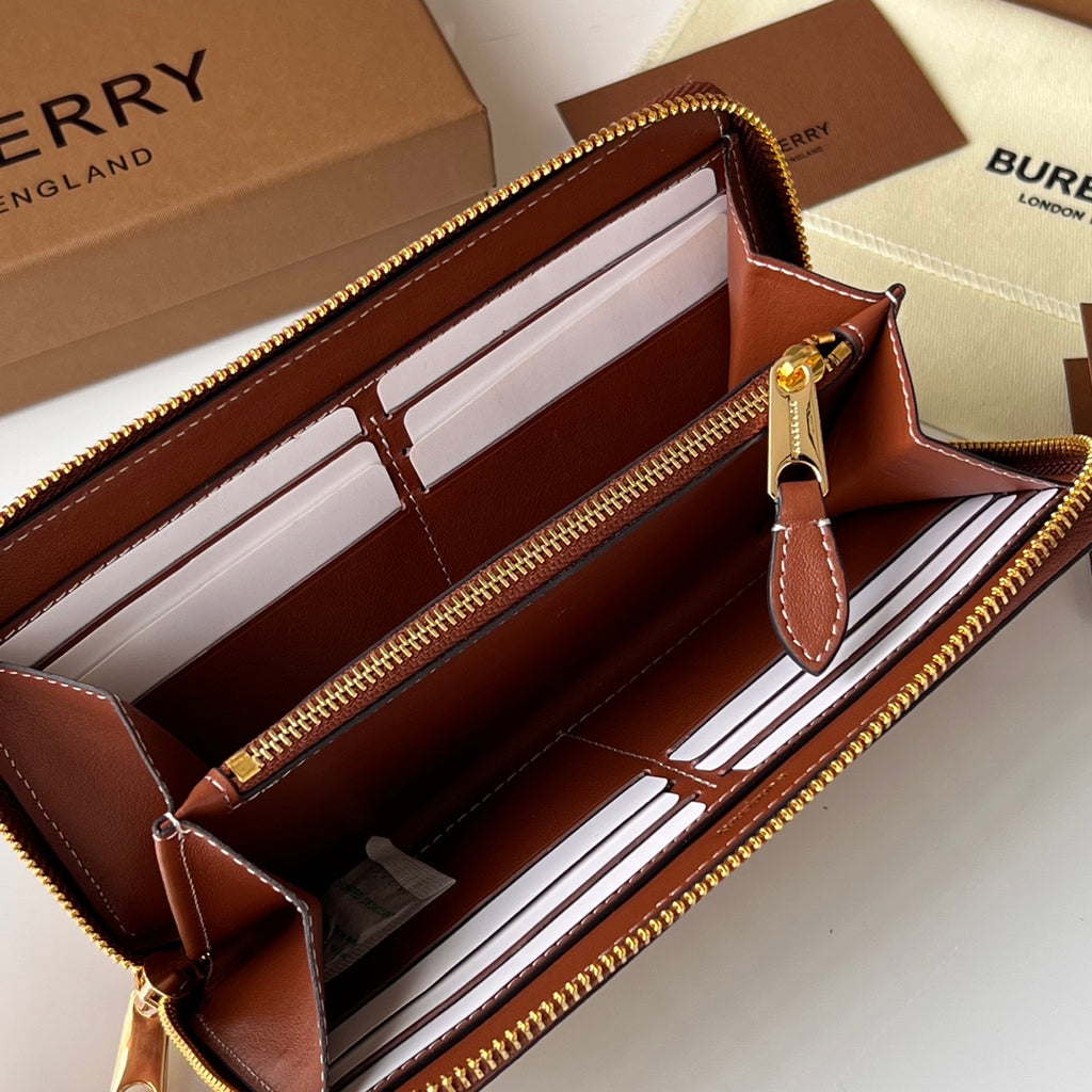 Гаманець Burberry з текстилю й натуральної шкіри — фото 5
