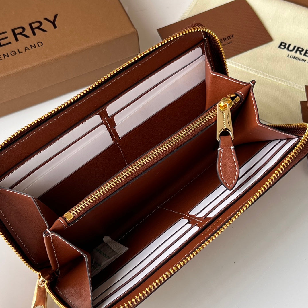 Гаманець Burberry з текстилю й натуральної шкіри — фото 5