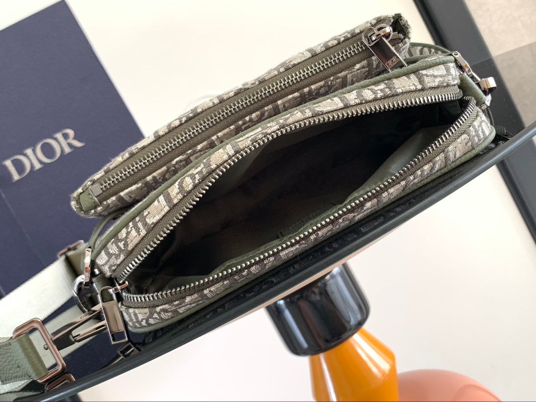 Сумка-трансформер Dior Saddle з нейлону — фото 8
