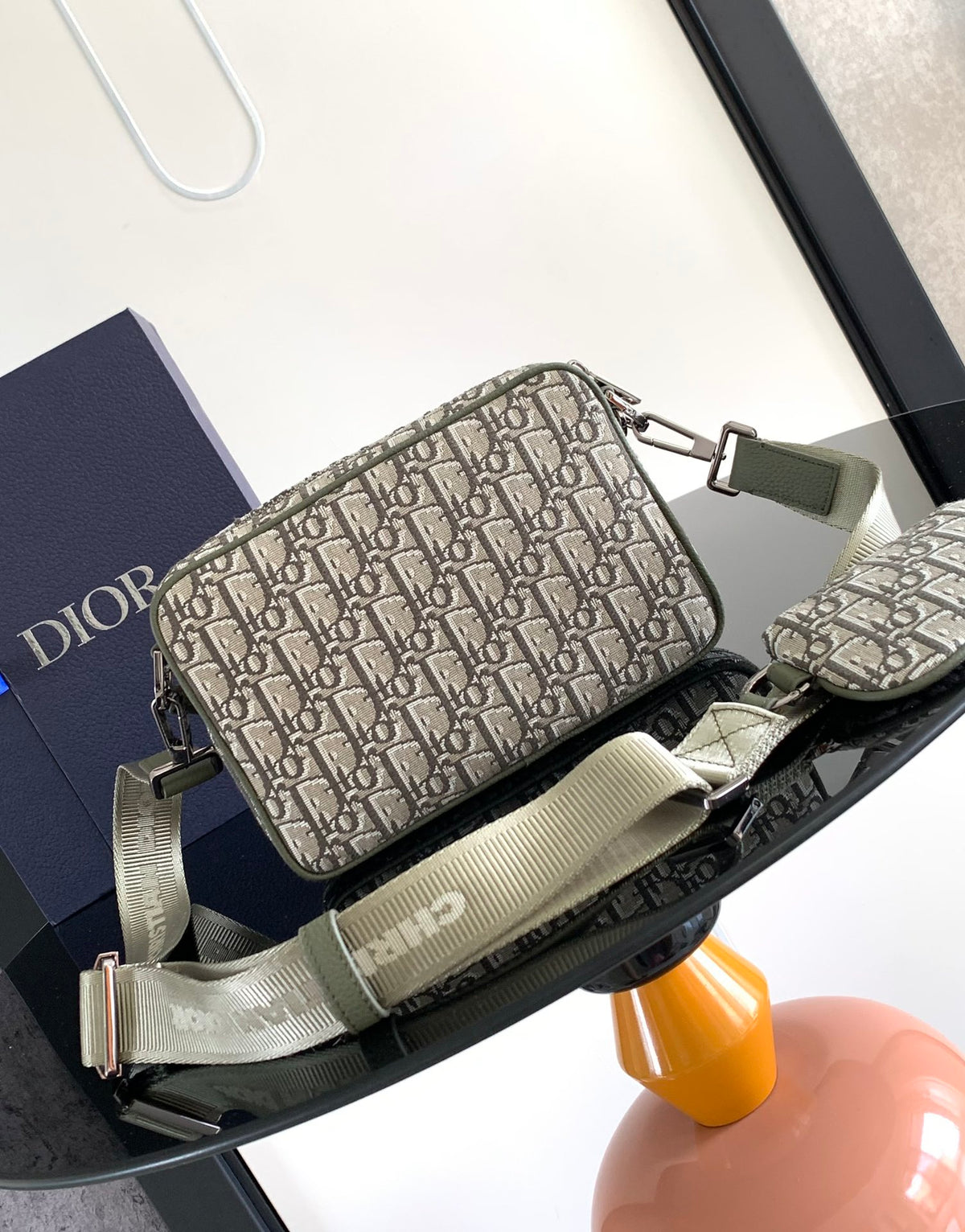 Сумка-трансформер Dior Saddle з нейлону — фото 3
