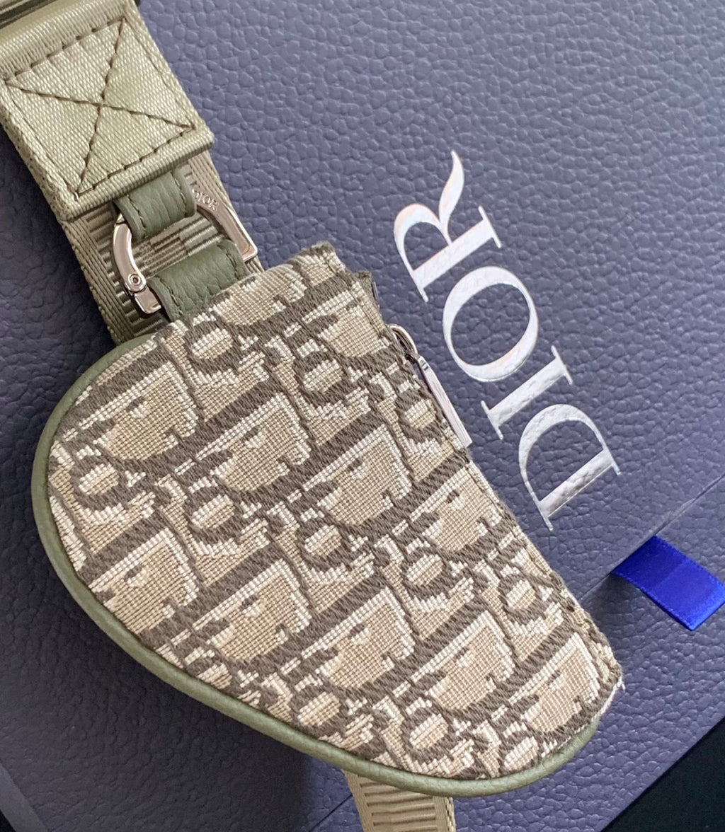 Сумка-трансформер Dior Saddle з нейлону — фото 6