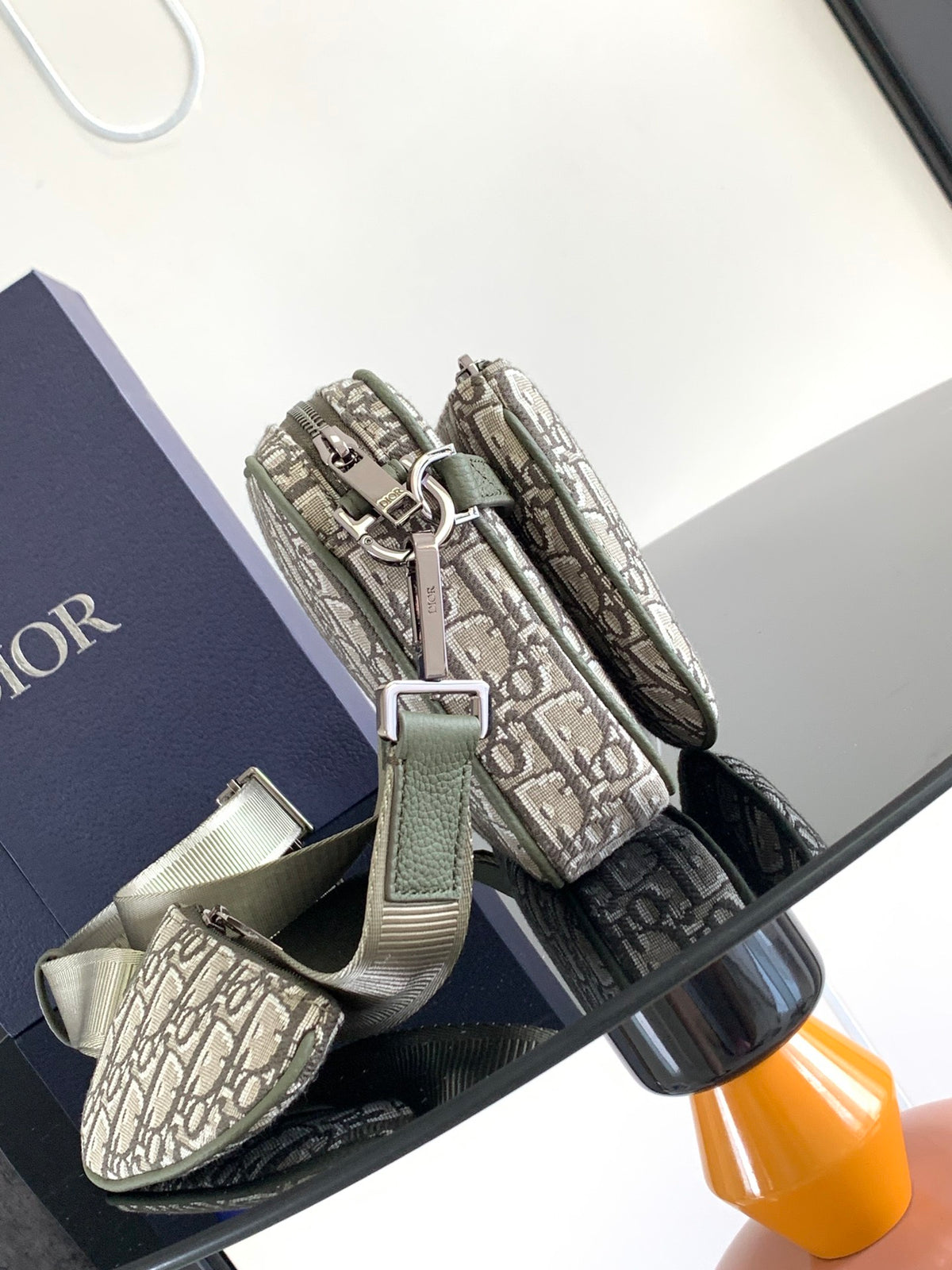 Сумка-трансформер Dior Saddle з нейлону — фото 2