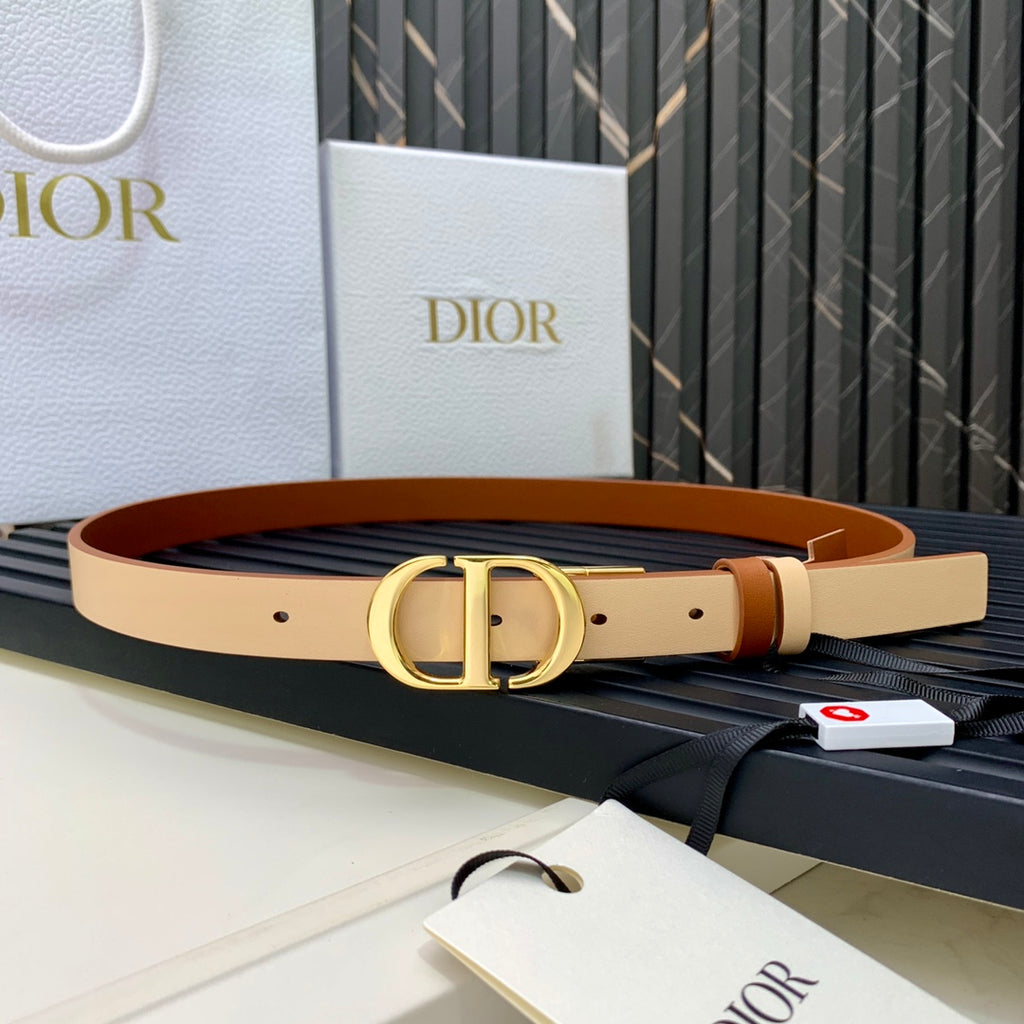Ремінь Dior з натуральної телячої шкіри