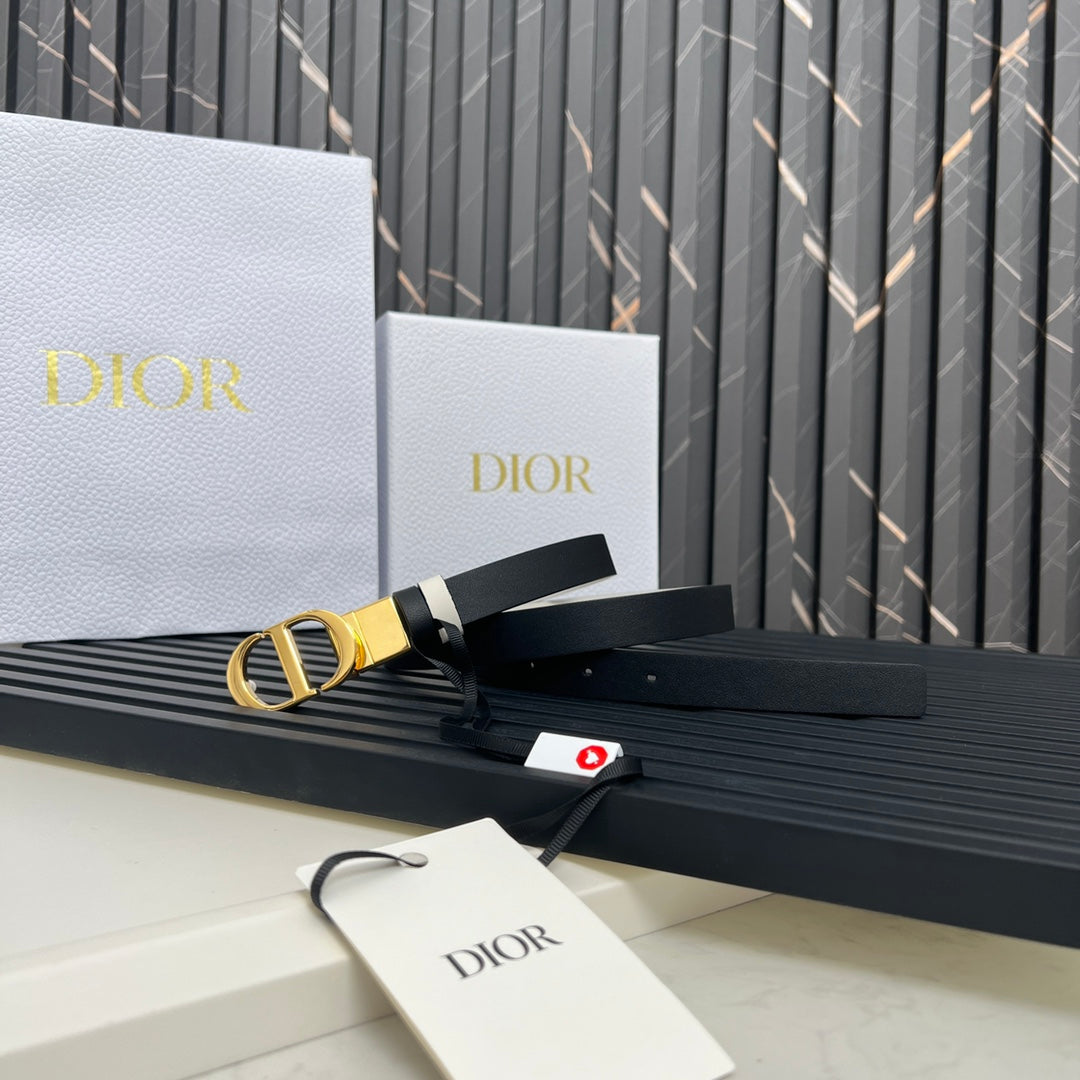 Ремінь Dior з натуральної телячої шкіри