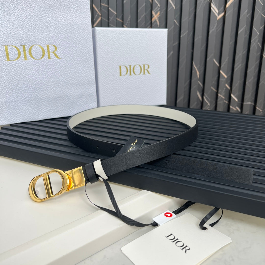 Ремінь Dior з натуральної телячої шкіри