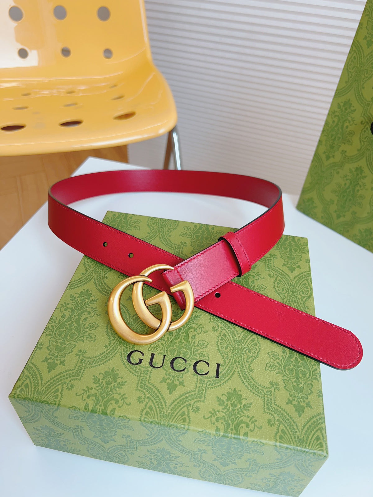 Ремінь Gucci з шкіри — фото 5