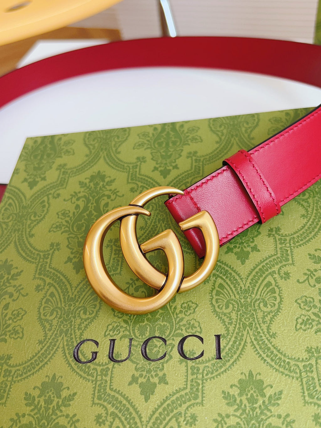 Ремінь Gucci з шкіри — фото 2