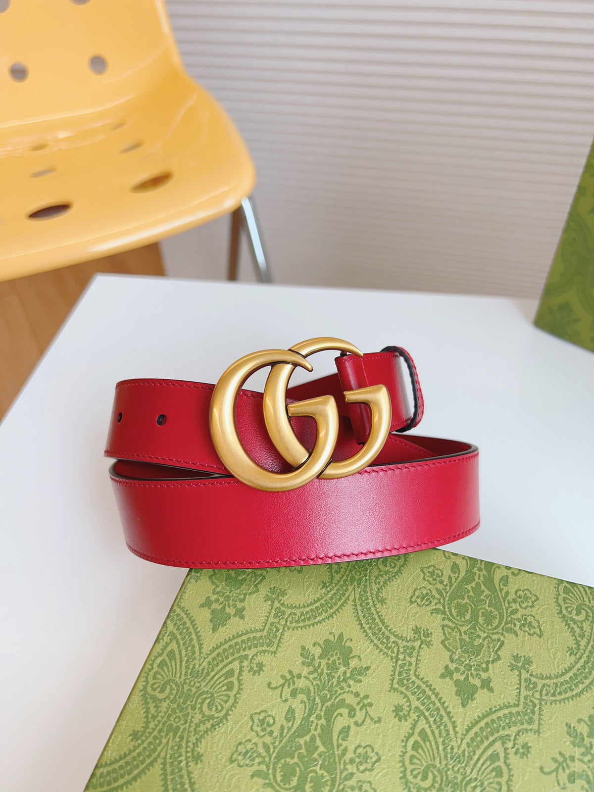 Ремінь Gucci з шкіри — фото 4
