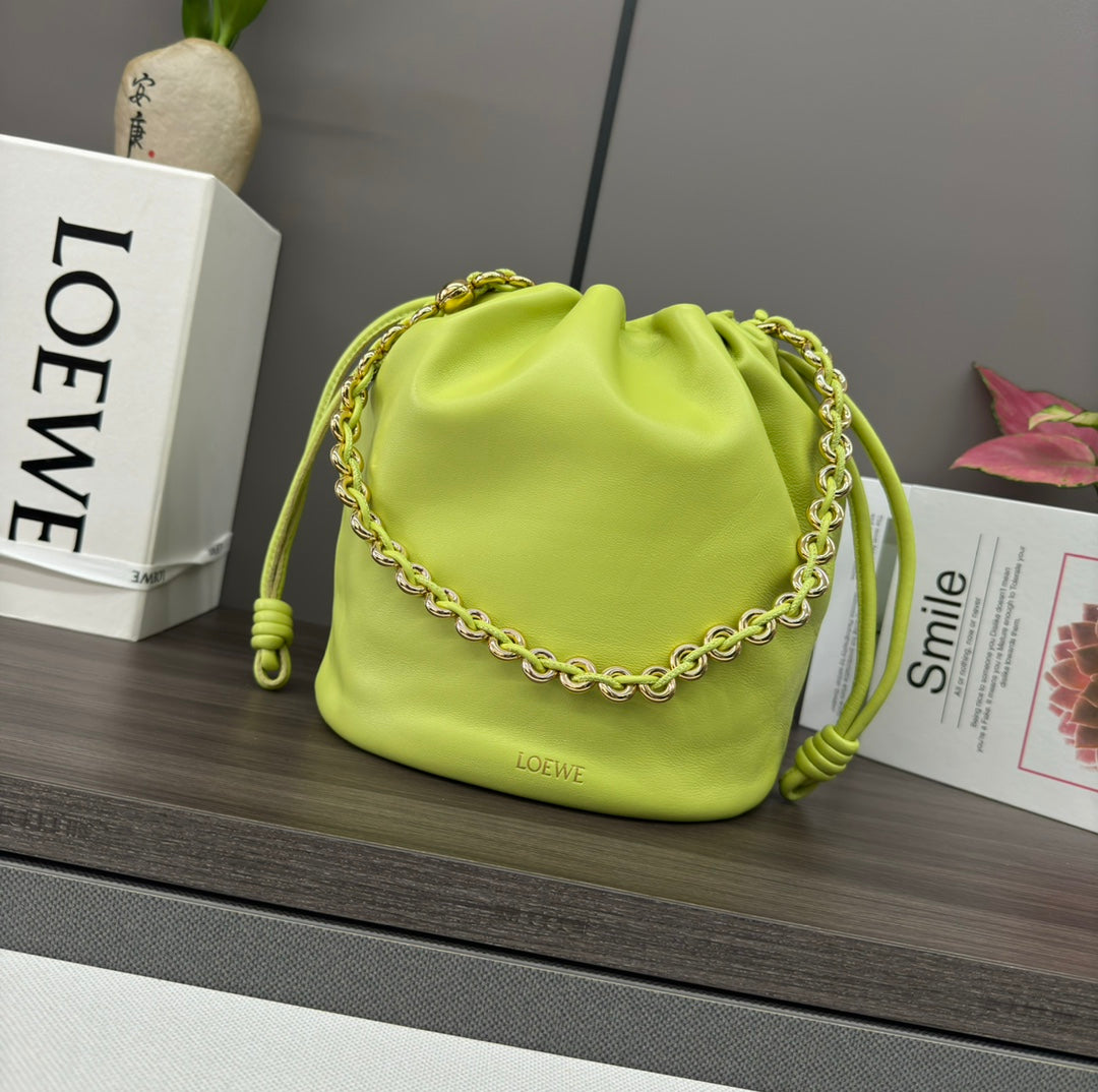 Жіноча сумка-відро Loewe Flamenco Anagram Montresor 012406
