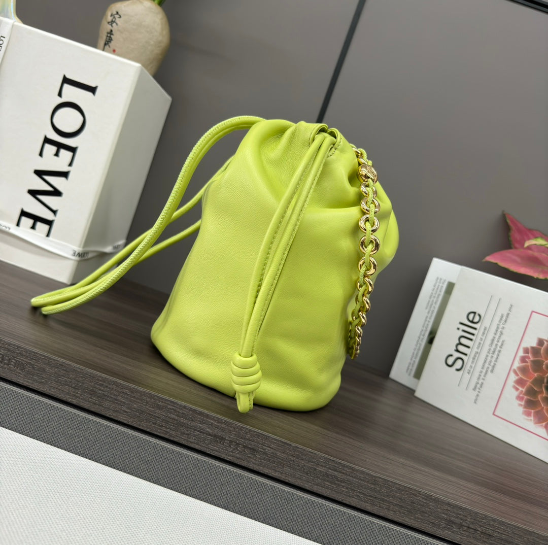 Жіноча сумка-відро Loewe Flamenco Anagram Montresor 012406