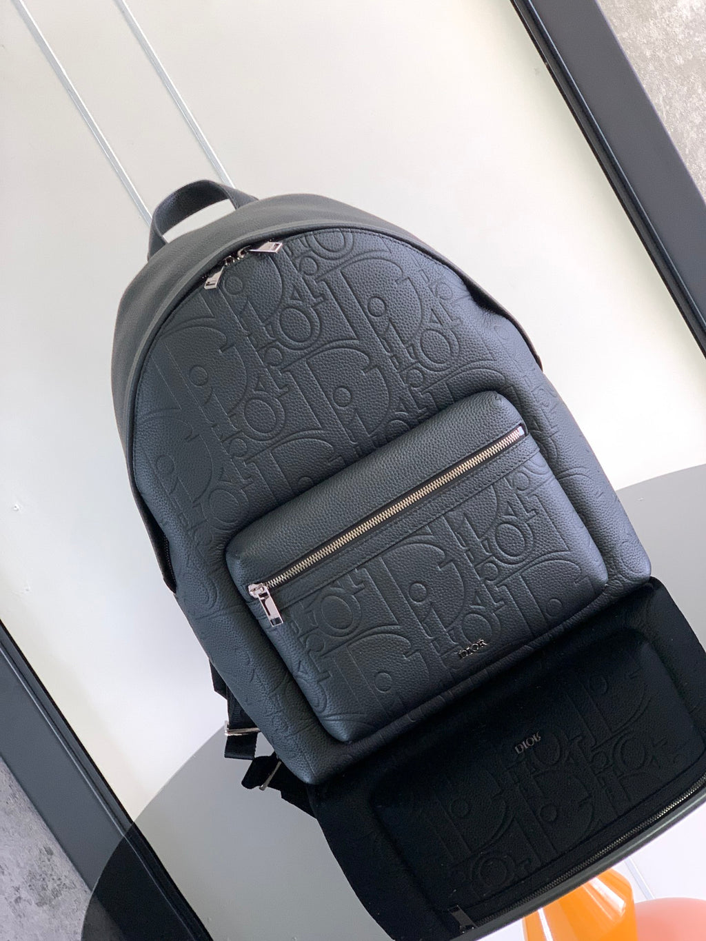 Рюкзак Dior Rider 2.0 із тисненої натуральної шкіри — фото 1