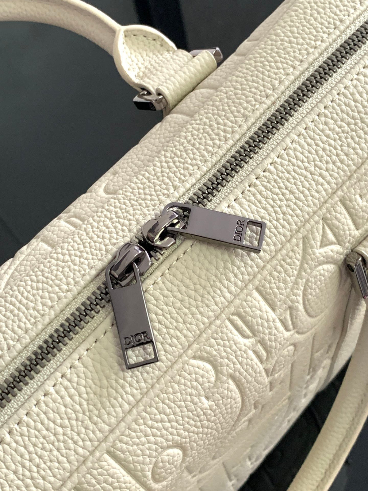 Портфель Dior із тисненої натуральної шкіри — фото 6