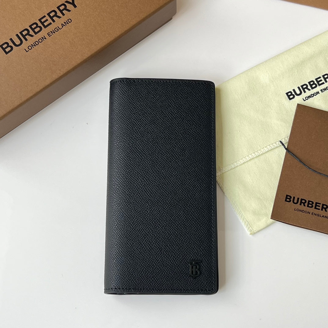 Гаманець Burberry із зернистої натуральної шкіри — фото 2