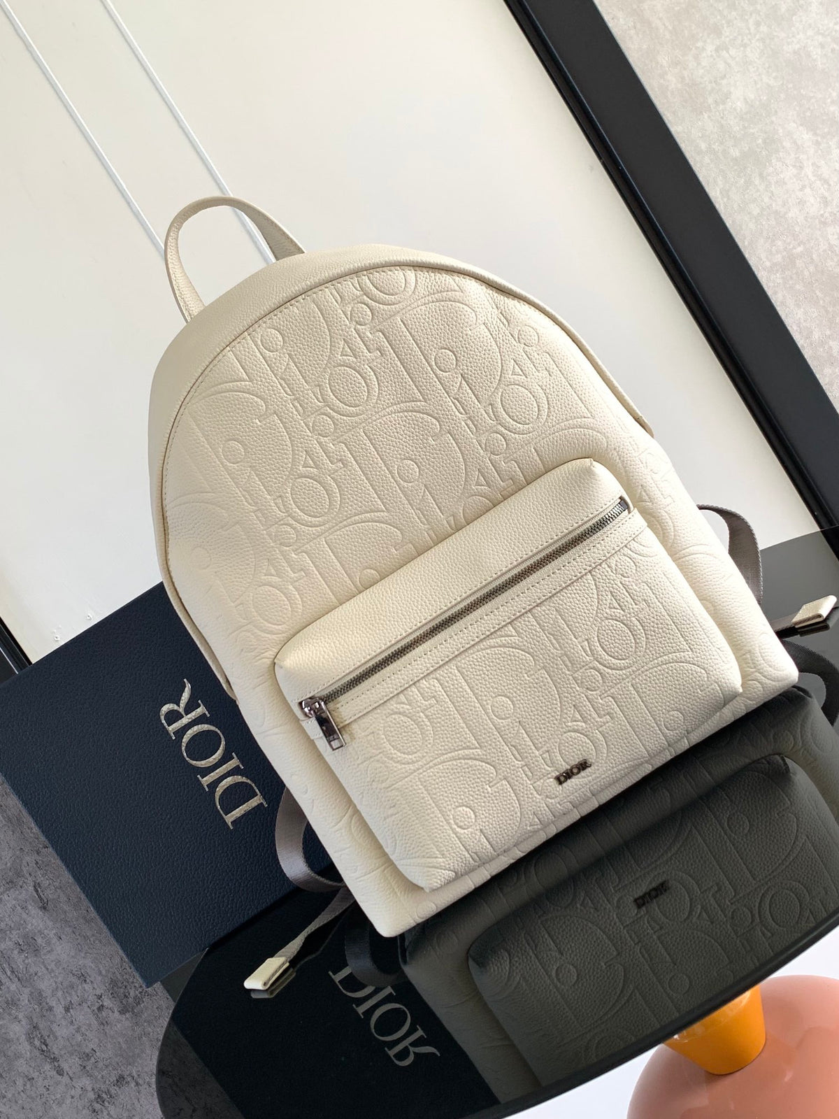 Рюкзак Dior Rider 2.0 із тисненої натуральної шкіри — фото 1