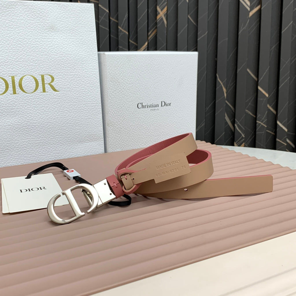 Ремінь Dior з натуральної телячої шкіри