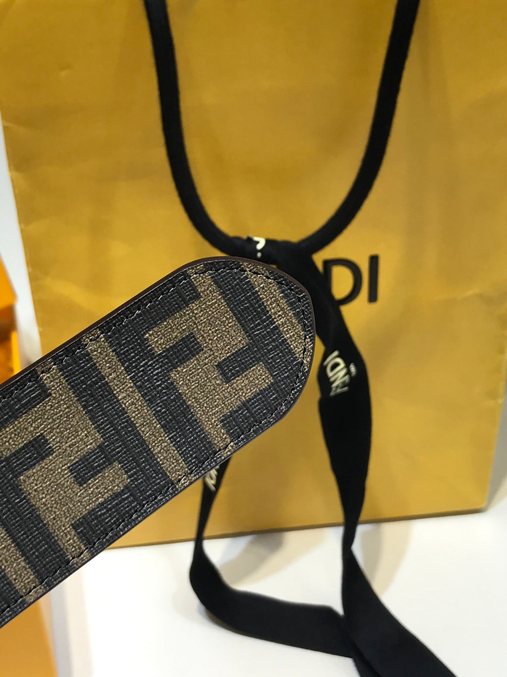 Ремінь Fendi з натуральної шкіри — фото 6