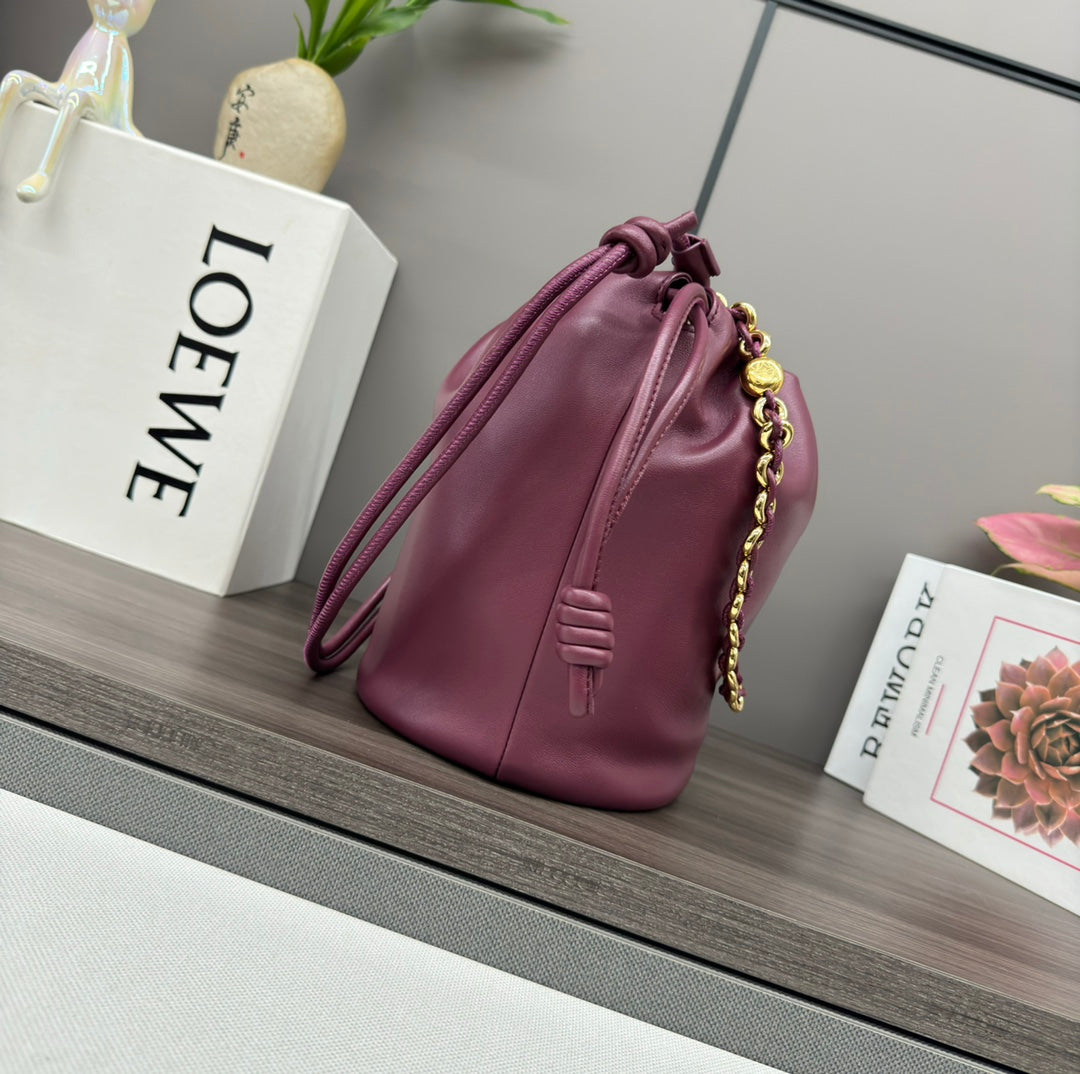Жіноча сумка-відро Loewe Flamenco Anagram Montresor 012406