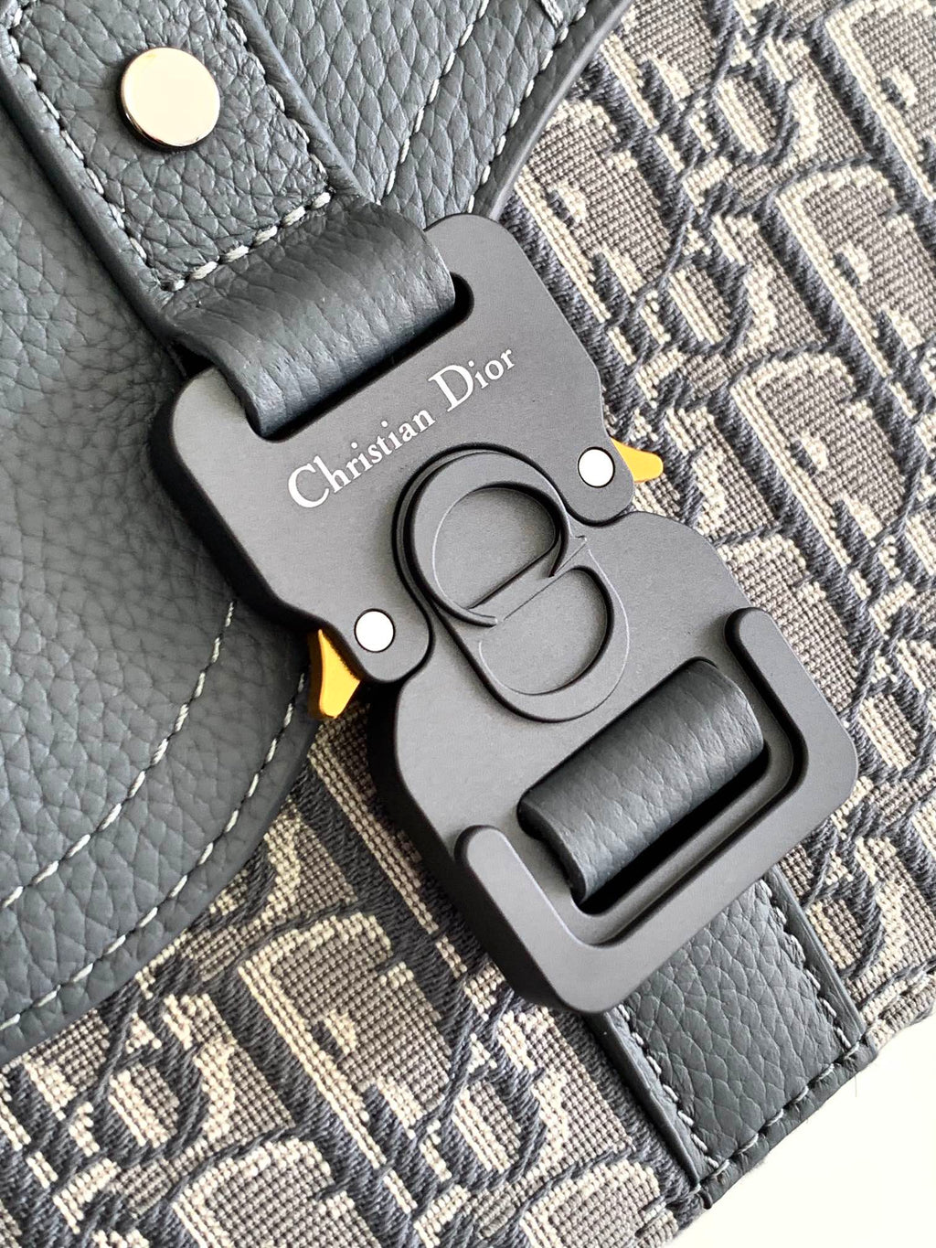 Мала сумка-месенджер Dior Saddle з натуральної шкіри — фото 6