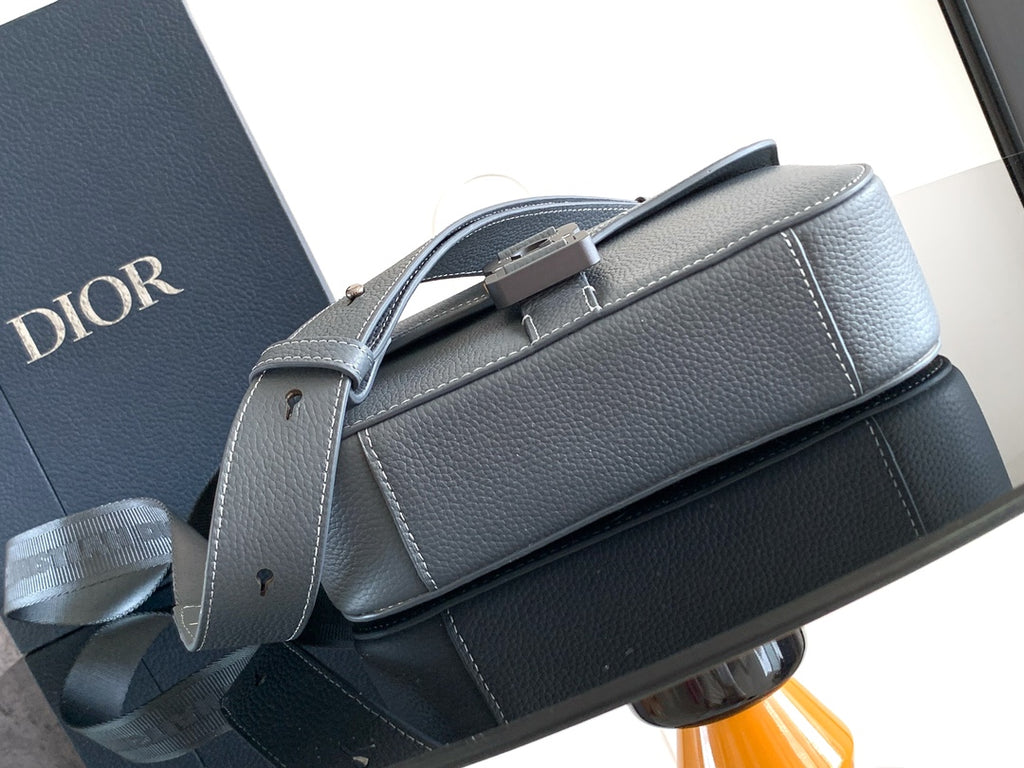 Мала сумка-месенджер Dior Saddle з натуральної шкіри — фото 4