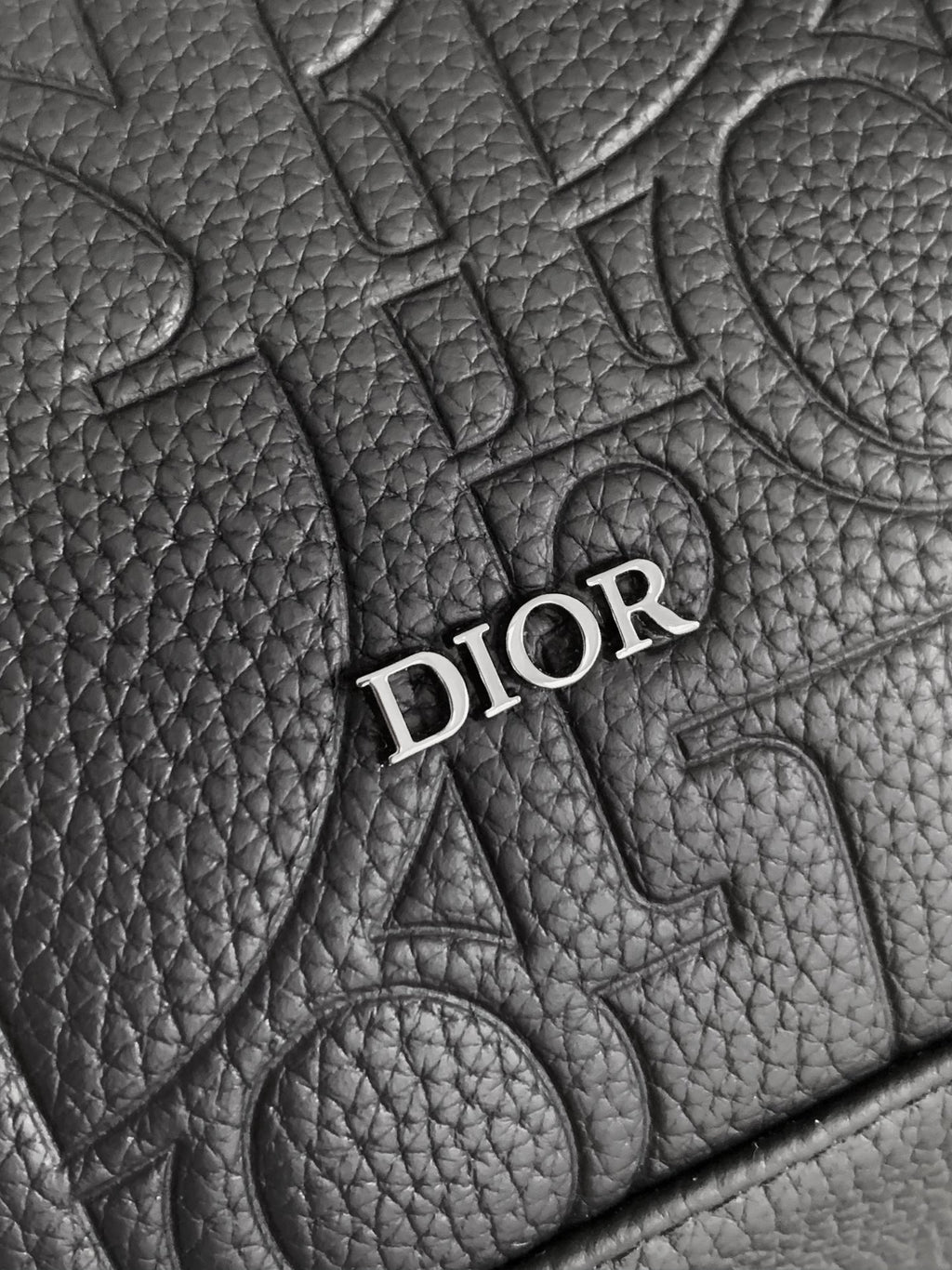 Рюкзак Dior Hit The Road із тисненої натуральної шкіри, чорний — фото 6