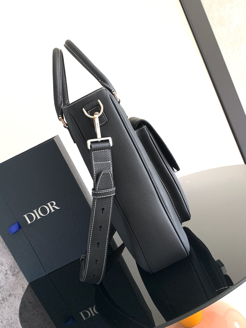 Сумка Dior Saddle з натуральної шкіри — фото 2