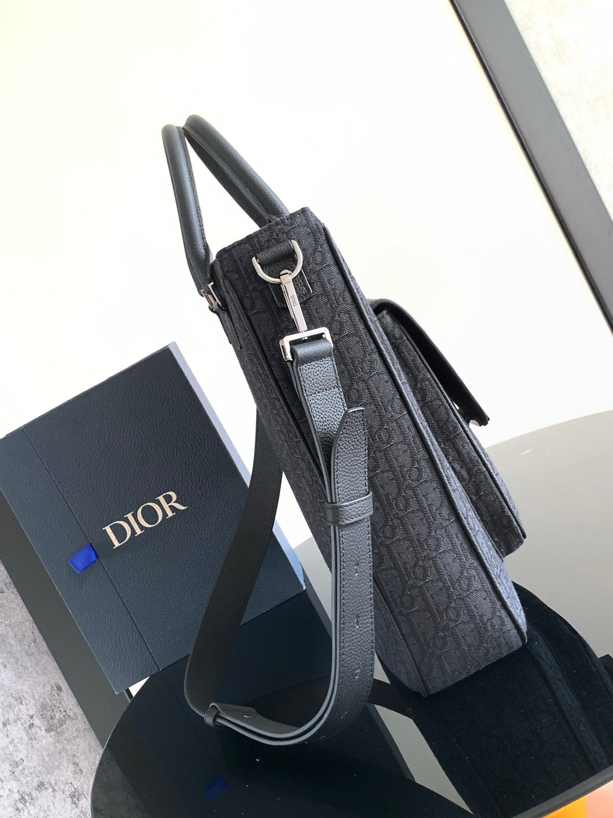 Сумка Dior Saddle з натуральної шкіри — фото 2