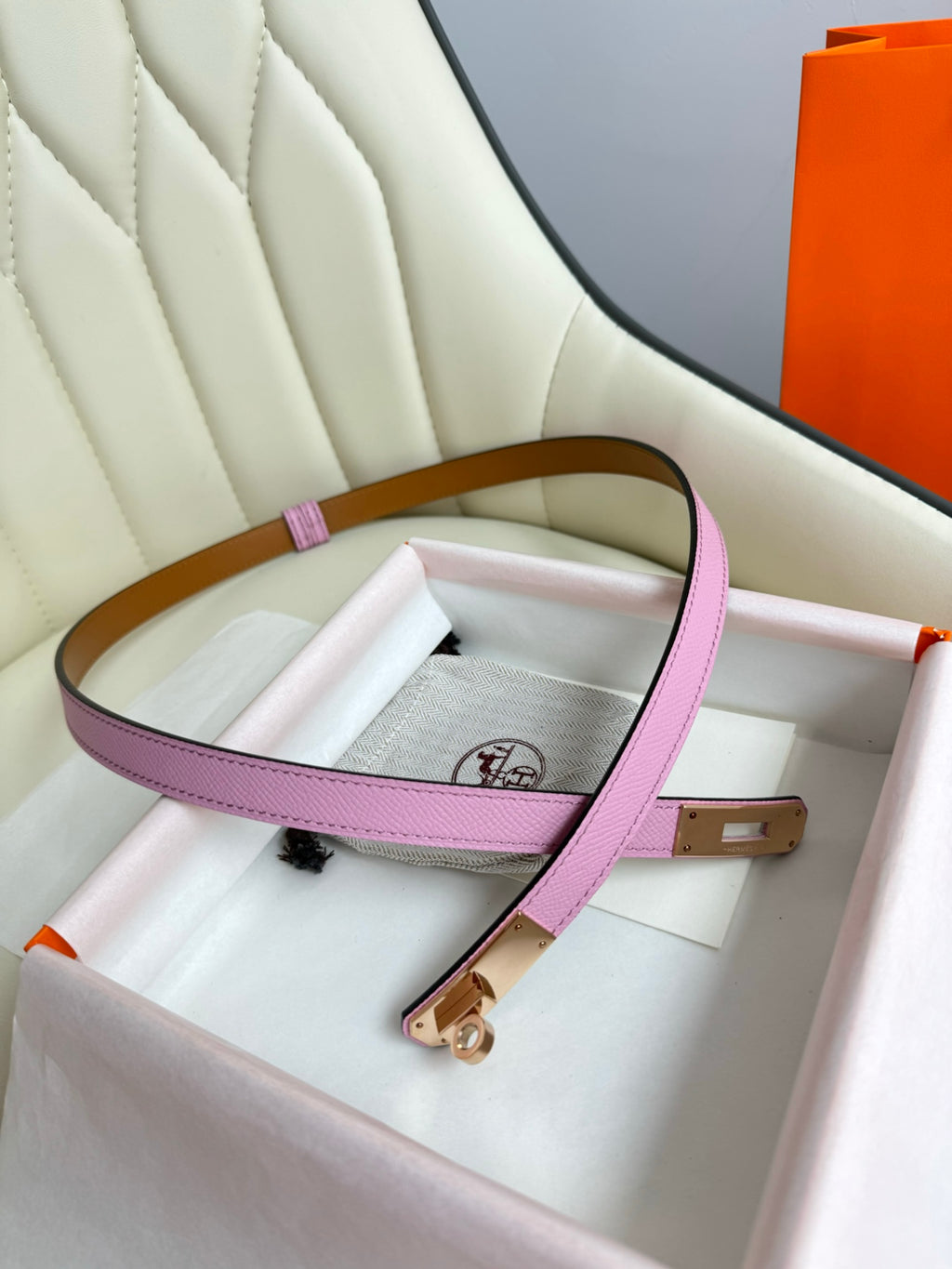 Ремінь Hermès з натуральної шкіри