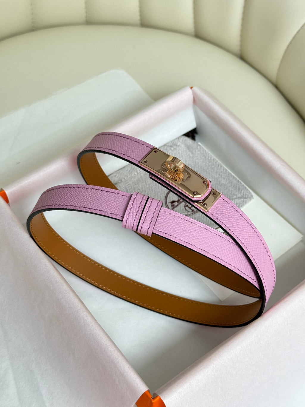 Ремінь Hermès з натуральної шкіри