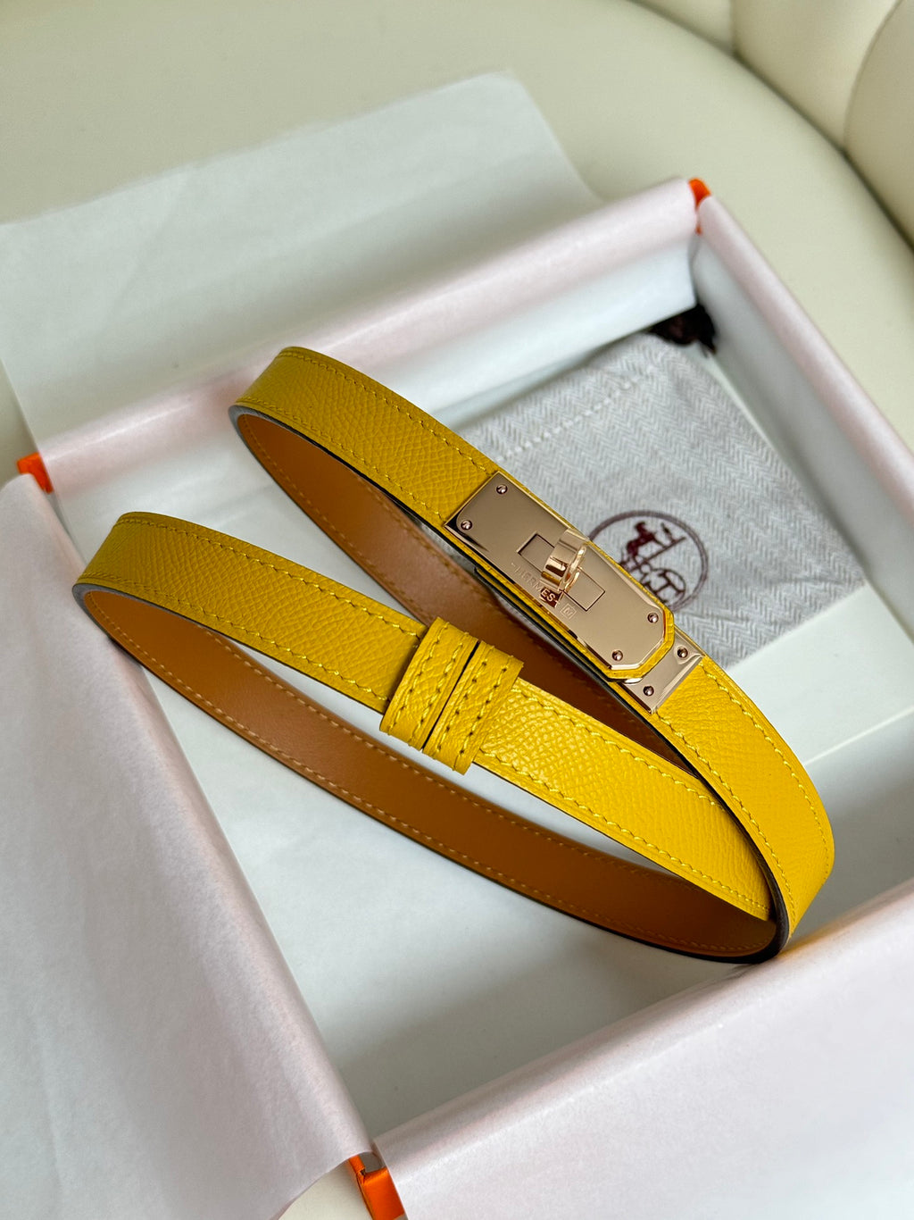 Ремінь Hermès з натуральної шкіри