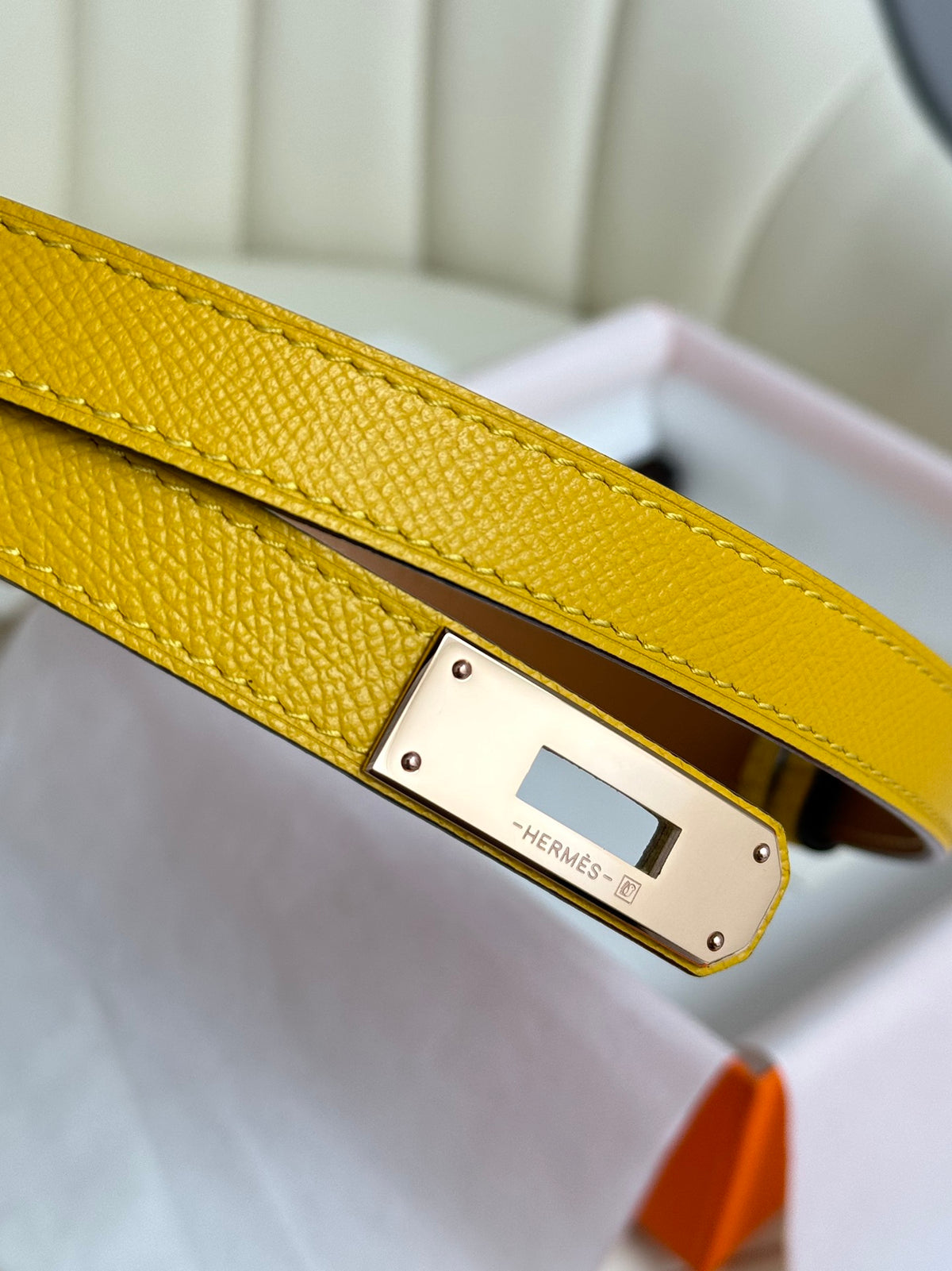 Ремінь Hermès з натуральної шкіри