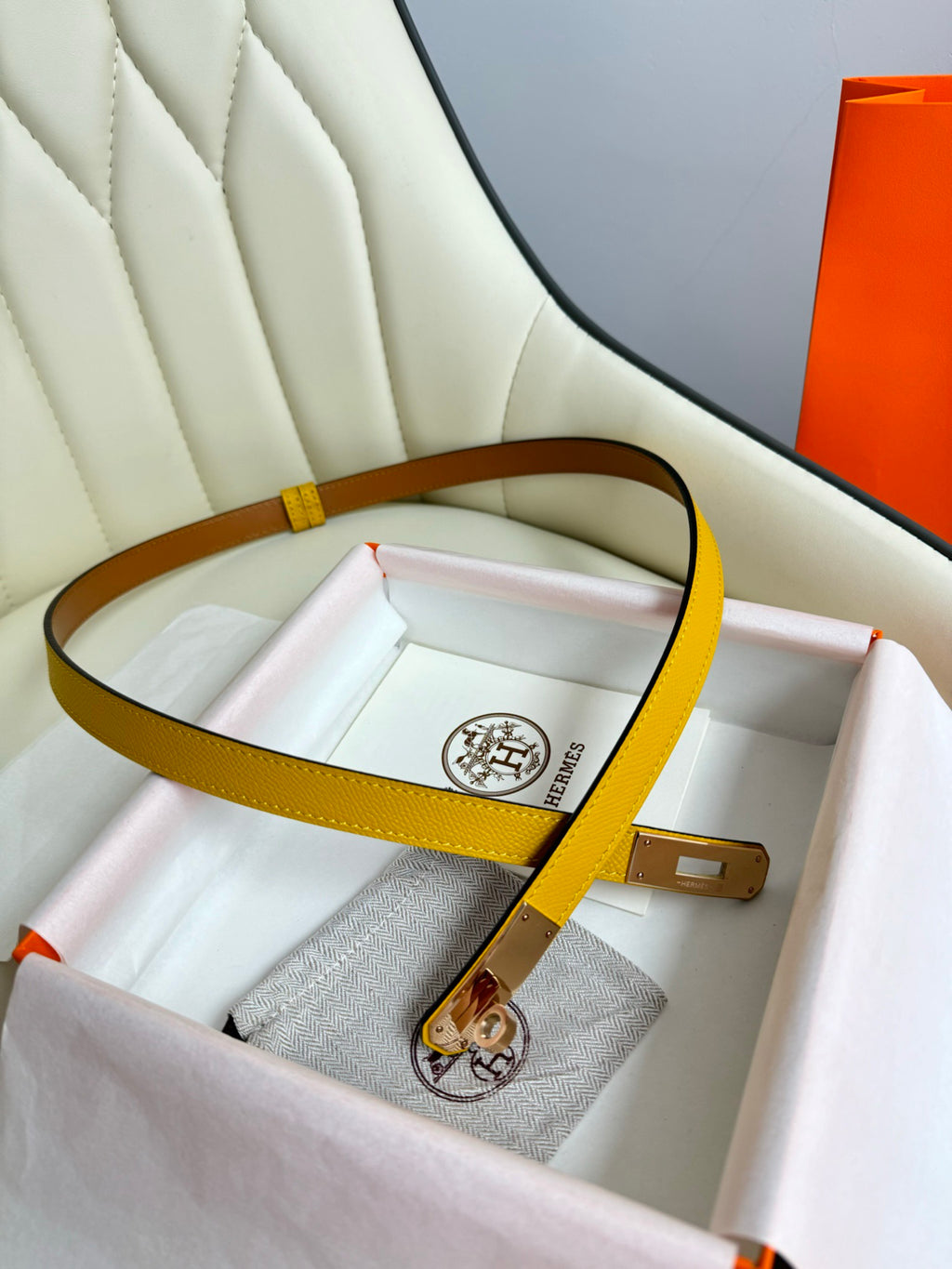 Ремінь Hermès з натуральної шкіри