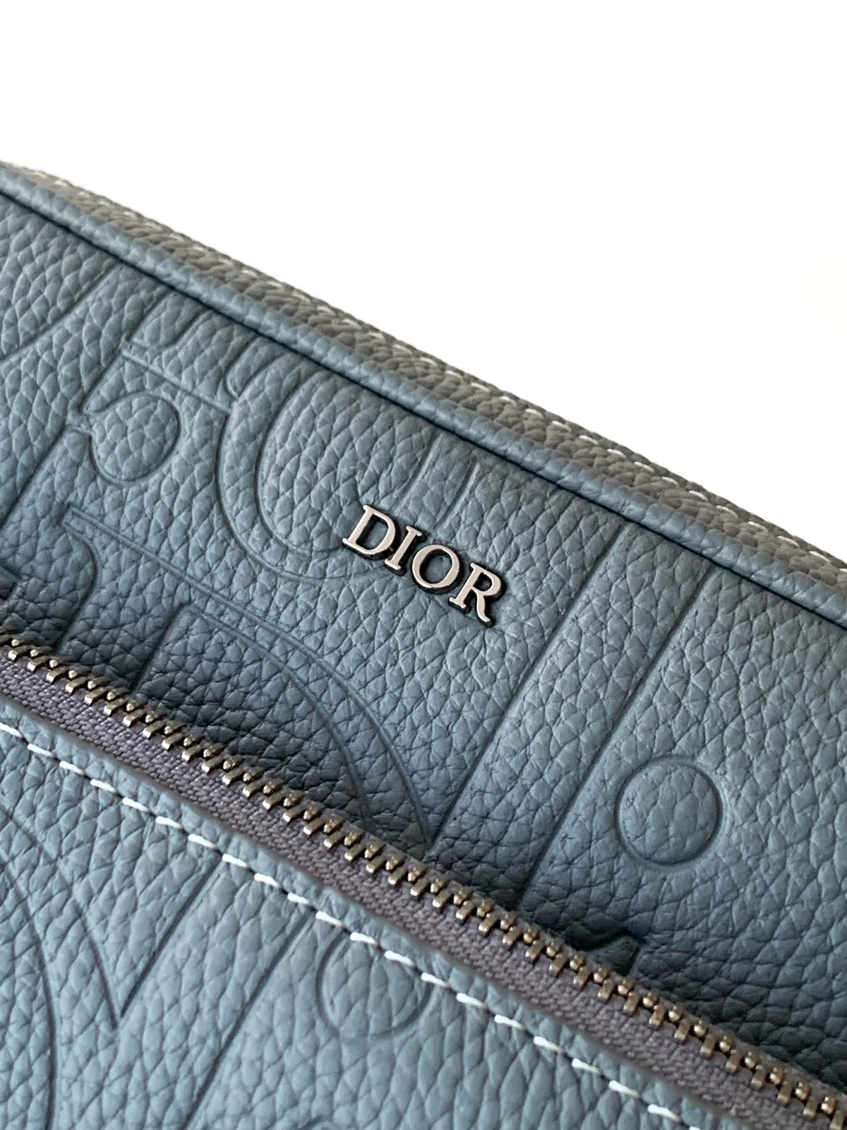 Сумка-трансформер Dior Saddle із тисненої натуральної шкіри — фото 6