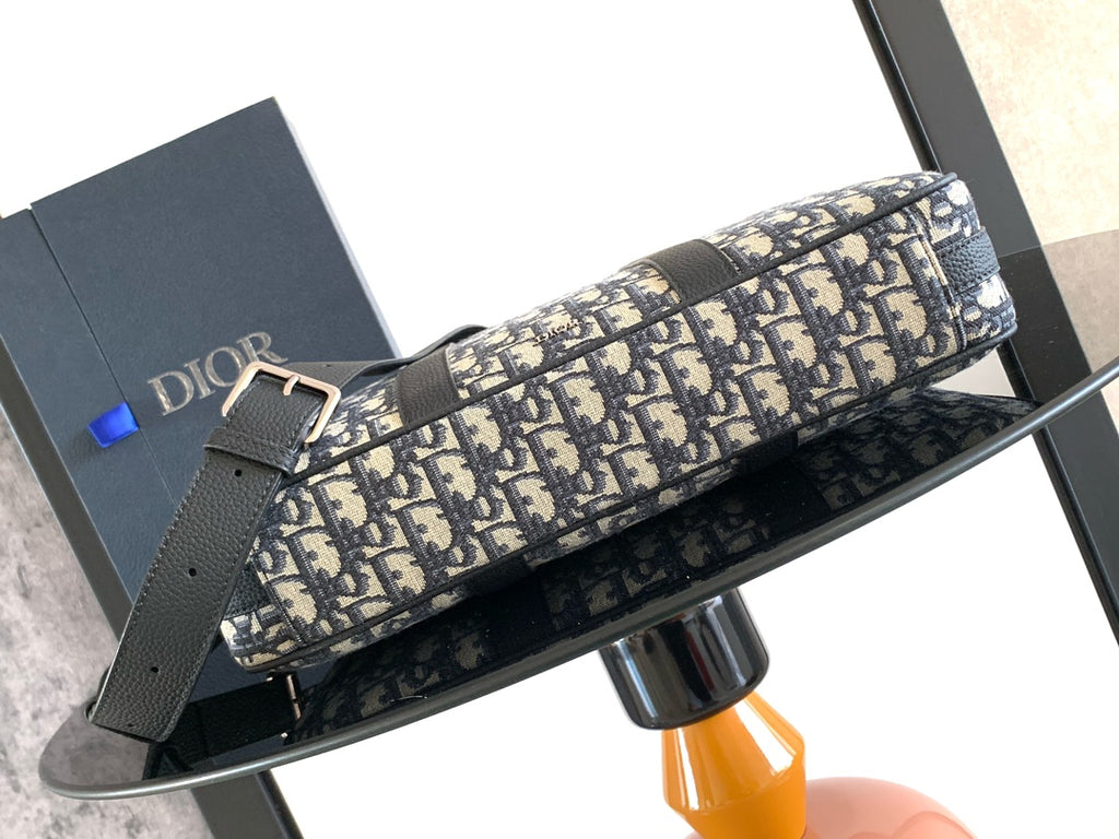 Портфель Dior з натуральної шкіри — фото 4
