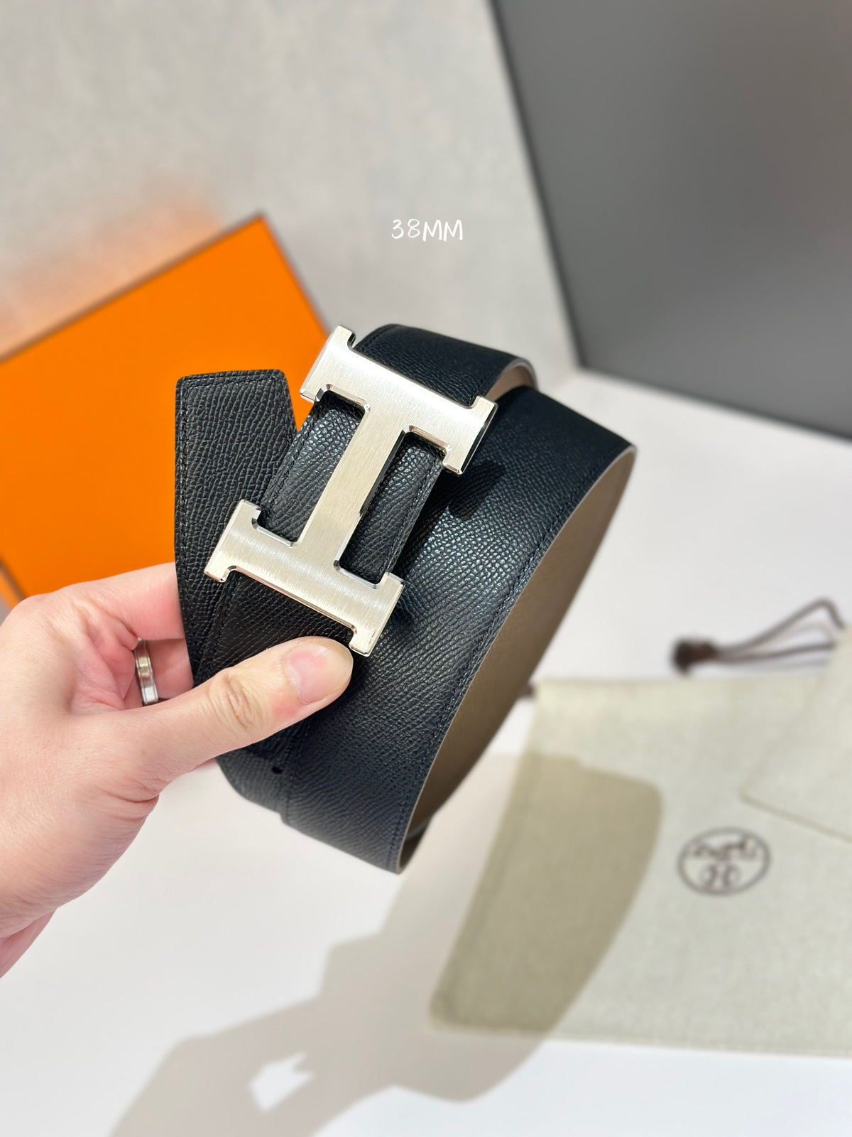 Ремінь Hermès з натуральної шкіри
