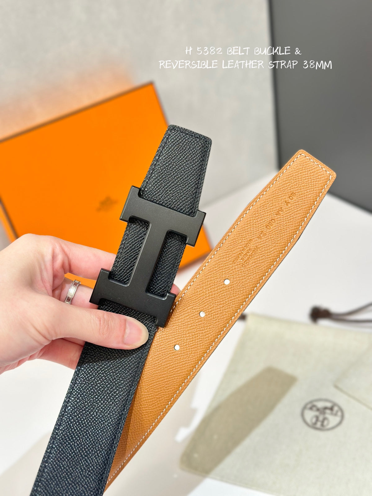 Ремінь Hermès з натуральної шкіри