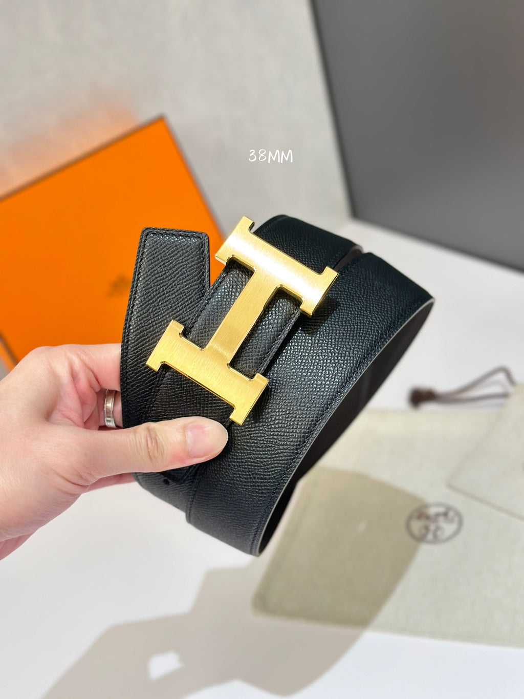 Ремінь Hermès з натуральної шкіри