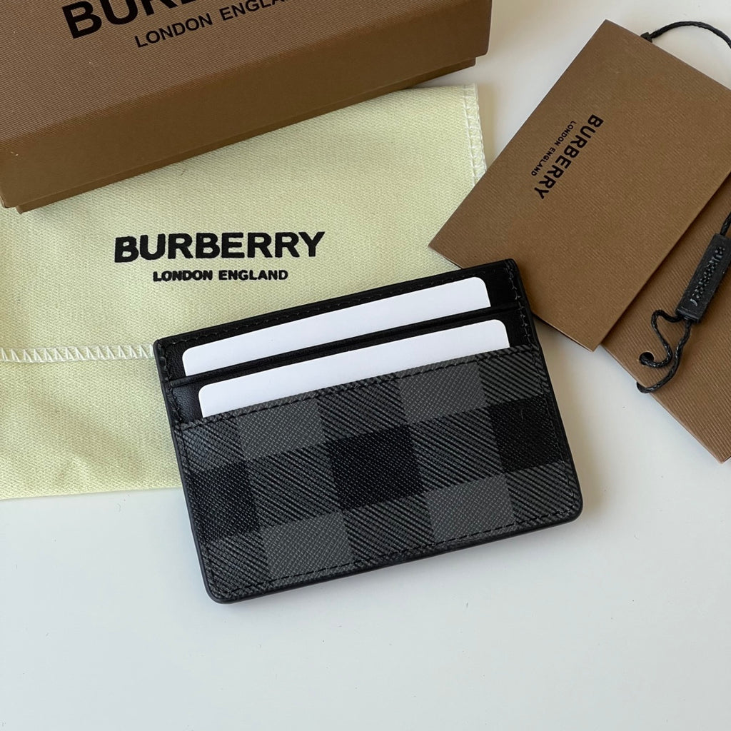 Кардхолдер Burberry London зі шкіри — фото 2